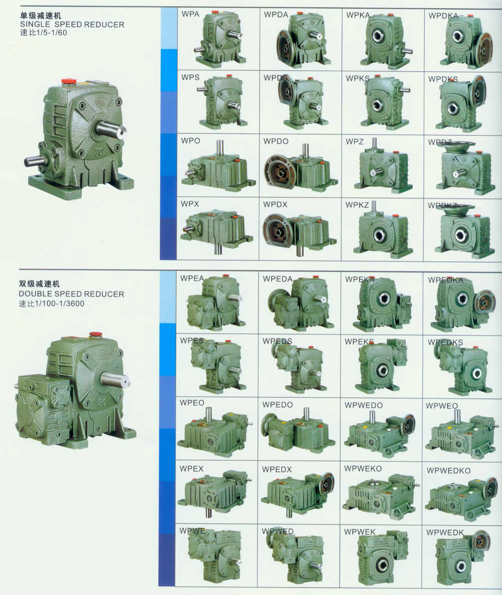 WP系列蝸輪蝸桿減速機